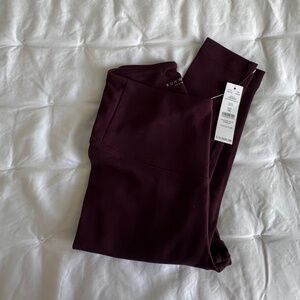 *NEW Ponte Leggings WHBM Cabernet